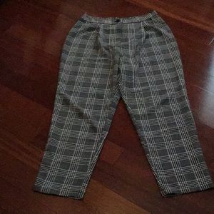 Womens cropped dress pant